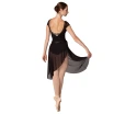 Capezio Meryl Mesh Yoke Short Sleeve, Ballettanzug Capezio Meryl Mesh Yoke Short Sleeve, Ballettanzug