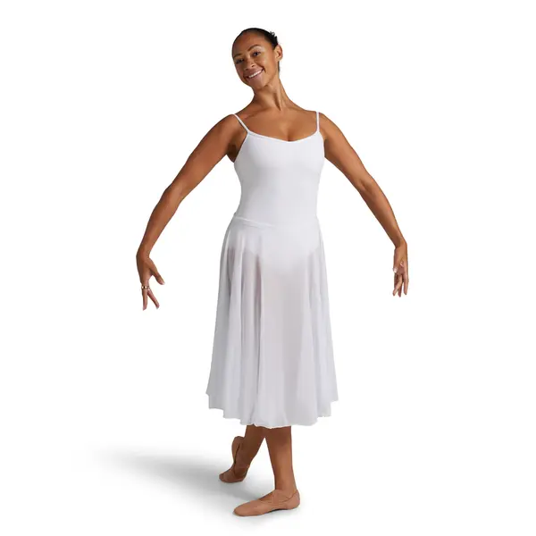 Capezio Mid Calf Full Circle Skirt, Damen-Tellerrock