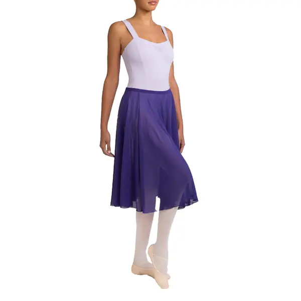 Capezio Mid Calf Full Circle Skirt, Damen-Tellerrock