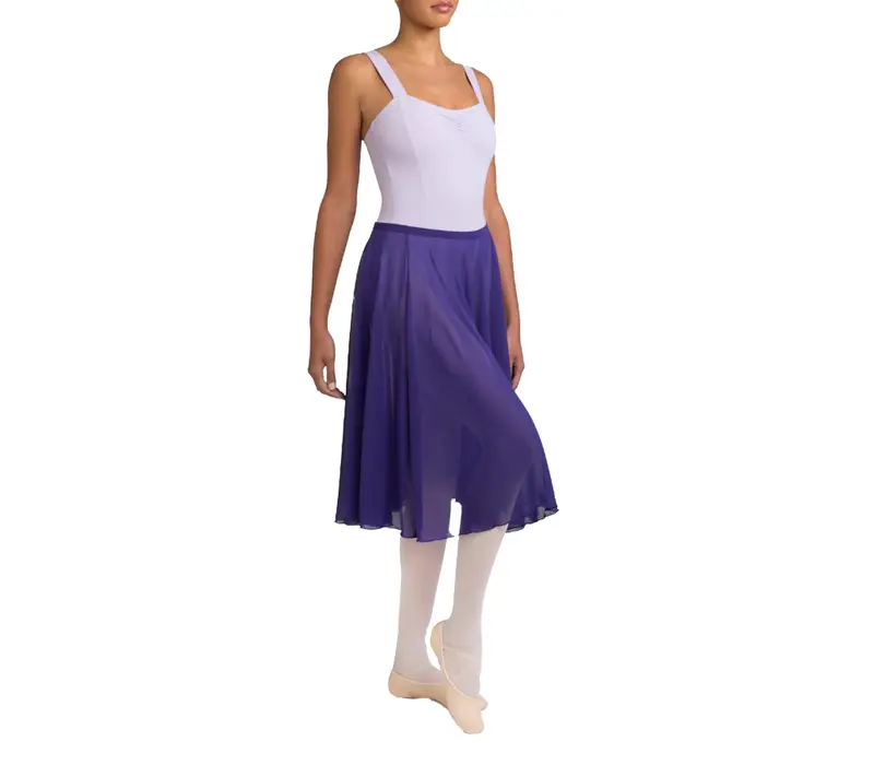 Capezio Mid Calf Full Circle Skirt, Damen-Tellerrock - Violett jacaranda Capezio