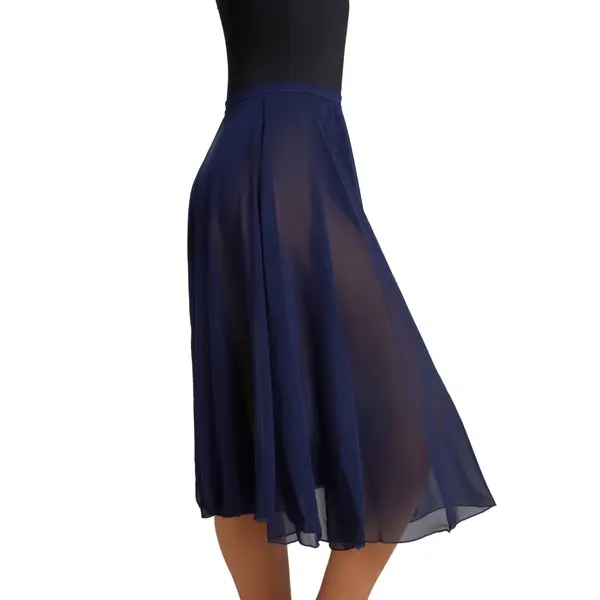 Capezio Mid Calf Full Circle Skirt, Damen-Tellerrock