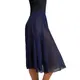 Capezio Mid Calf Full Circle Skirt, Damen-Tellerrock