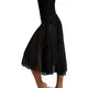 Capezio Mid Calf Full Circle Skirt, Damen-Tellerrock