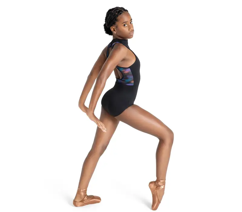 Capezio Mystical, Mädchen-Tanztrikot - Schwarz