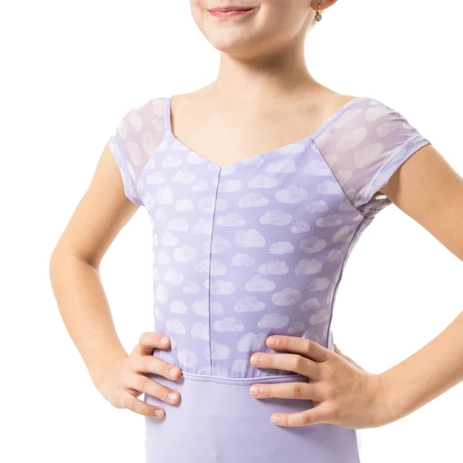 Capezio Nine Rainbow Leotard, Mädchen-Trikot - Violett lavender Capezio