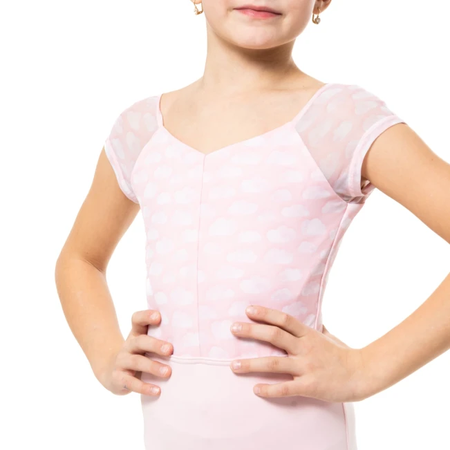 Capezio Nine Rainbow Leotard, Mädchen-Trikot - Rosa Capezio