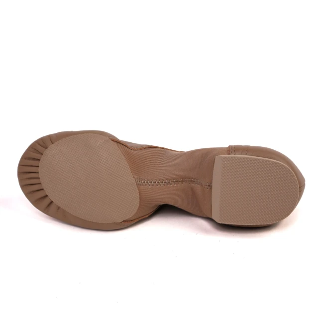 Capezio Nova, Slip-On Jazzschuhe - Karamell