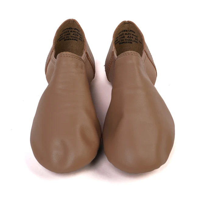 Capezio Nova, Kinder Slip-On Jazzschuhe Capezio Nova, Kinder Slip-On Jazzschuhe - Karamell