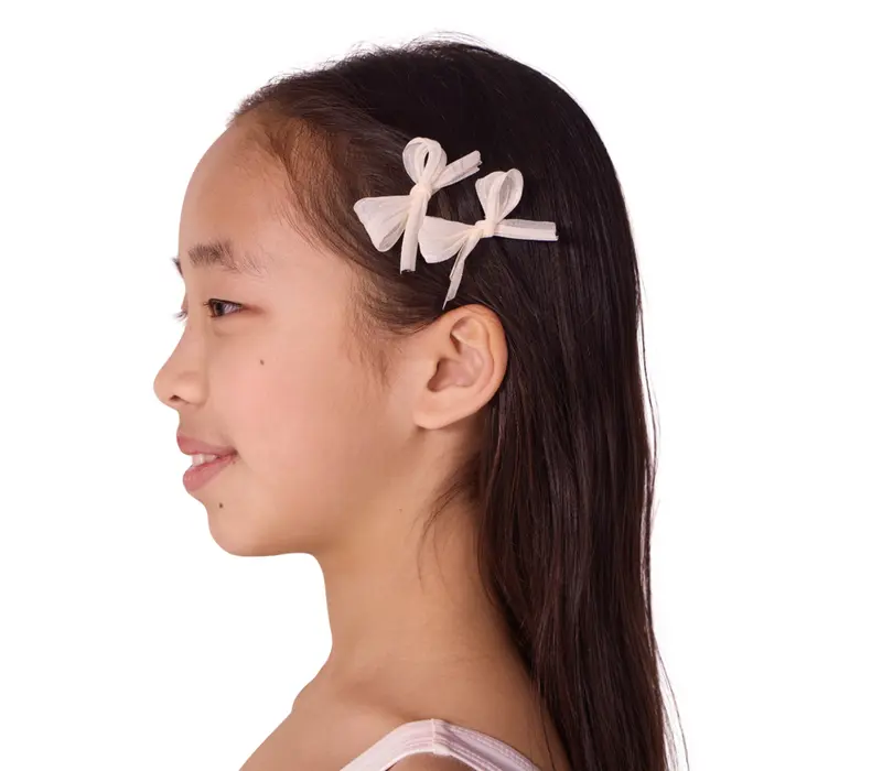 Capezio Bunheads snap clips, Haarclipse - Cremeweiß Capezio Bunheads snap clips, Haarclipse - Cremeweiß