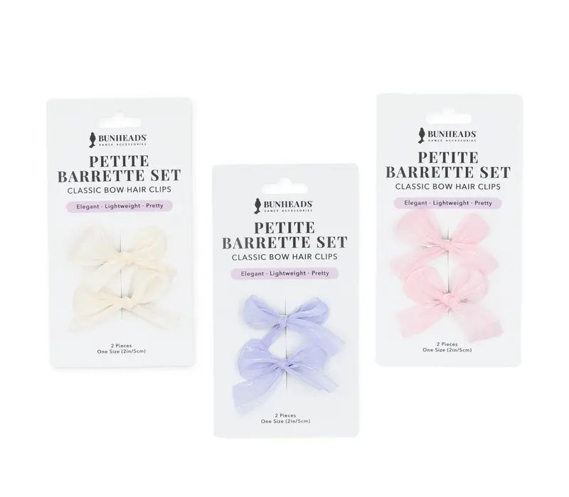 Capezio Bunheads snap clips, Haarclipse - Violett lavender Capezio