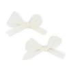 Capezio Bunheads snap clips, Haarclipse - Cremeweiß
