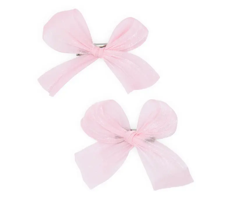 Capezio Bunheads snap clips, Haarclipse - Rosa Capezio
