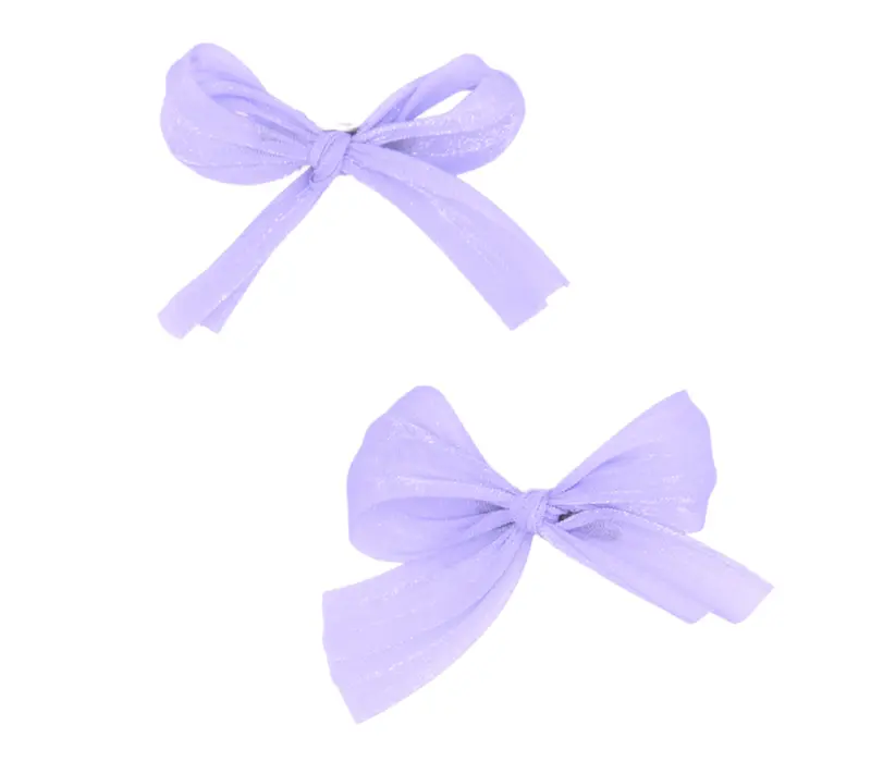 Capezio Bunheads snap clips, Haarclipse - Violett lavender Capezio