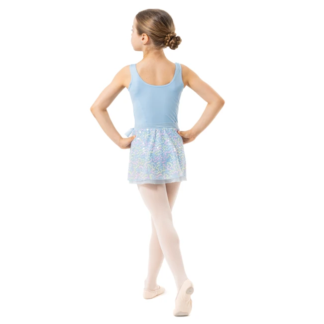 Capezio Pixie Dress, Mädchentrikot mit Röckchen - Hellblau Capezio