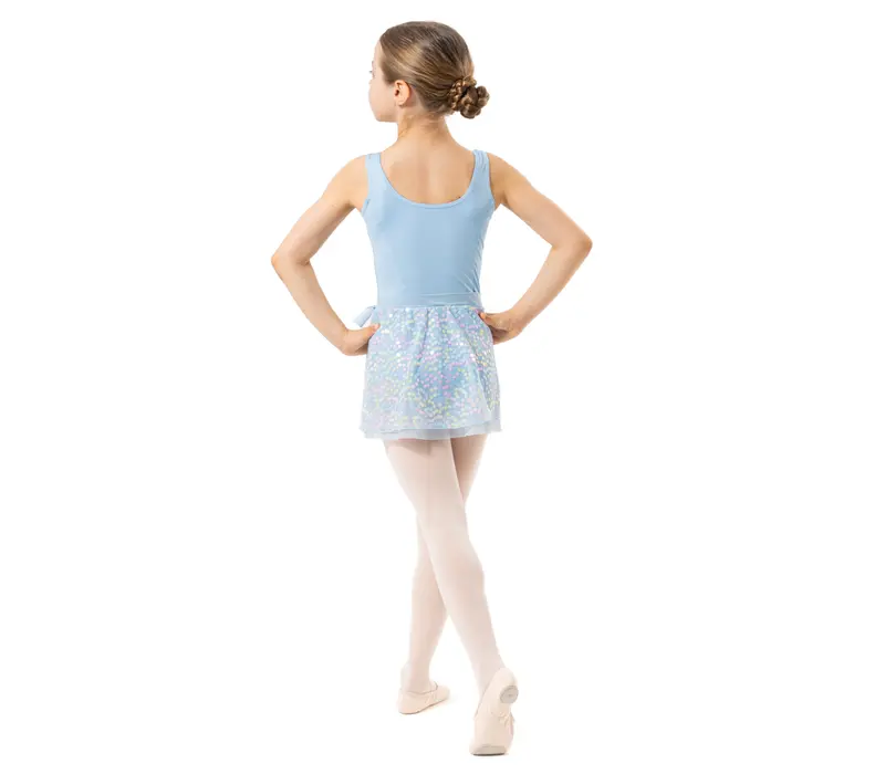 Capezio Pixie Dress, Mädchentrikot mit Röckchen - Hellblau Capezio