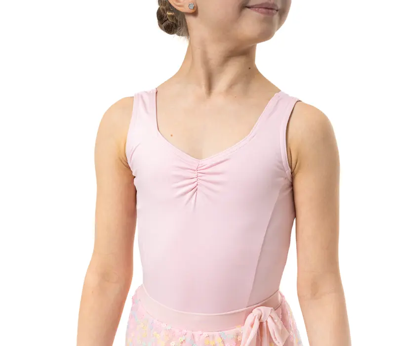 Capezio Pixie Dress, Mädchentrikot mit Röckchen - Rosa Capezio