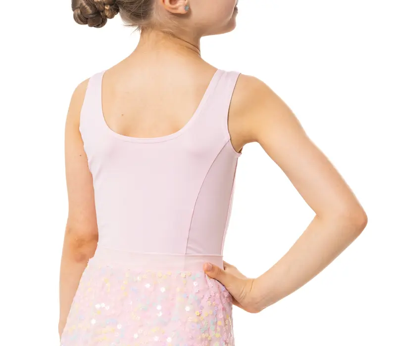 Capezio Pixie Dress, Mädchentrikot mit Röckchen - Rosa Capezio