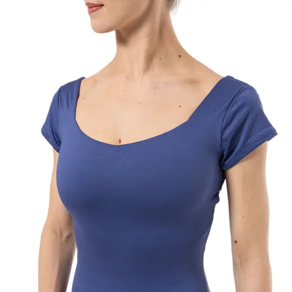 Capezio Portoro, Damen-Trikot mit kurzen Ärmeln