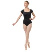 Capezio Portoro, Damen-Trikot mit kurzen Ärmeln