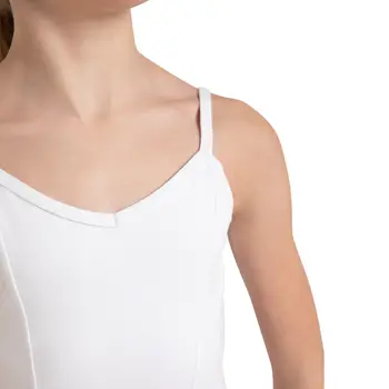 Capezio Princess, Kindertrikot mit Trägern - Weiss