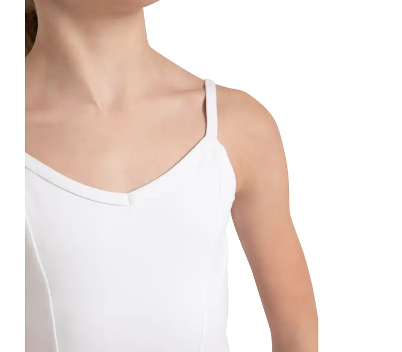 Capezio Princess, Kindertrikot mit Trägern - Weiss