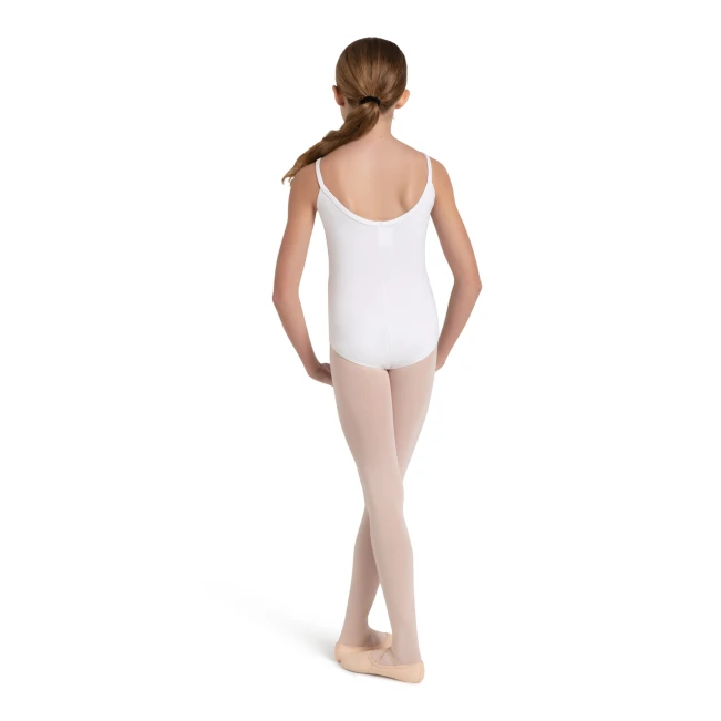 Capezio Princess, Kindertrikot mit Trägern - Weiss