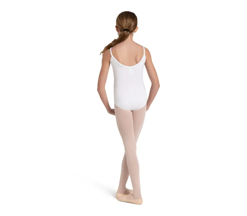 Capezio Princess, Kindertrikot mit Trägern - Weiss