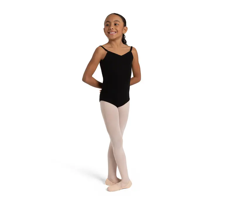 Capezio Princess, Kindertrikot mit Trägern - Schwarz