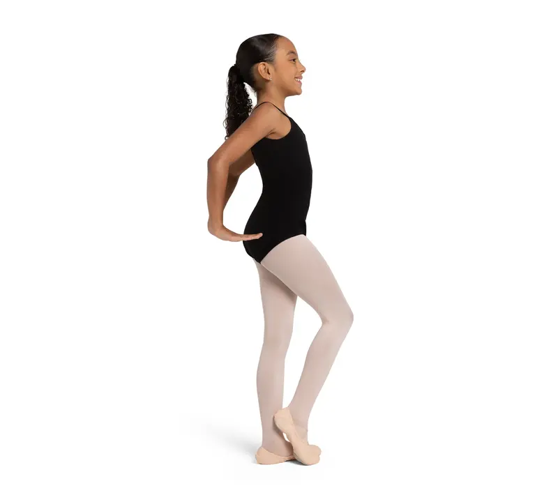 Capezio Princess, Kindertrikot mit Trägern - Schwarz