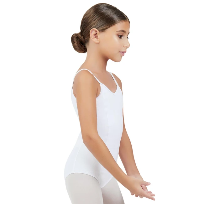 Capezio Princess, Kindertrikot mit Trägern - Weiss