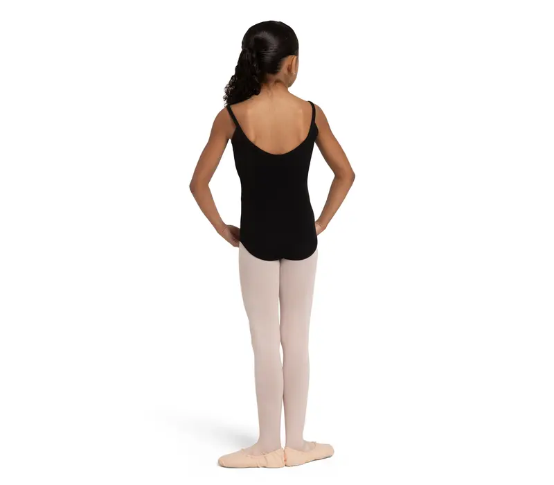 Capezio Princess, Kindertrikot mit Trägern - Schwarz