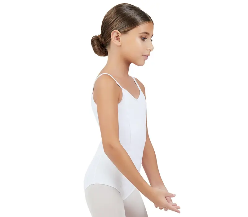 Capezio Princess, Kindertrikot mit Trägern - Weiss