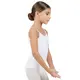 Capezio Princess, Kindertrikot mit Trägern - Weiss