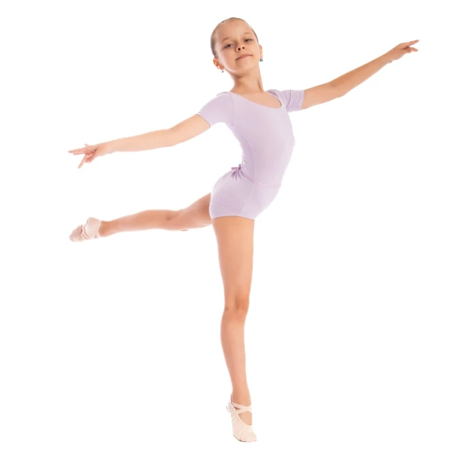 Capezio, Kindertrikot mit kurzen Ärmeln