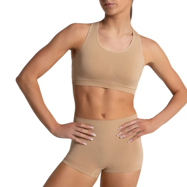 Capezio Seamless Short, nahtlose Damen-Untershorts Capezio Seamless Short, nahtlose Damen-Untershorts - Hautfarbe Capezio