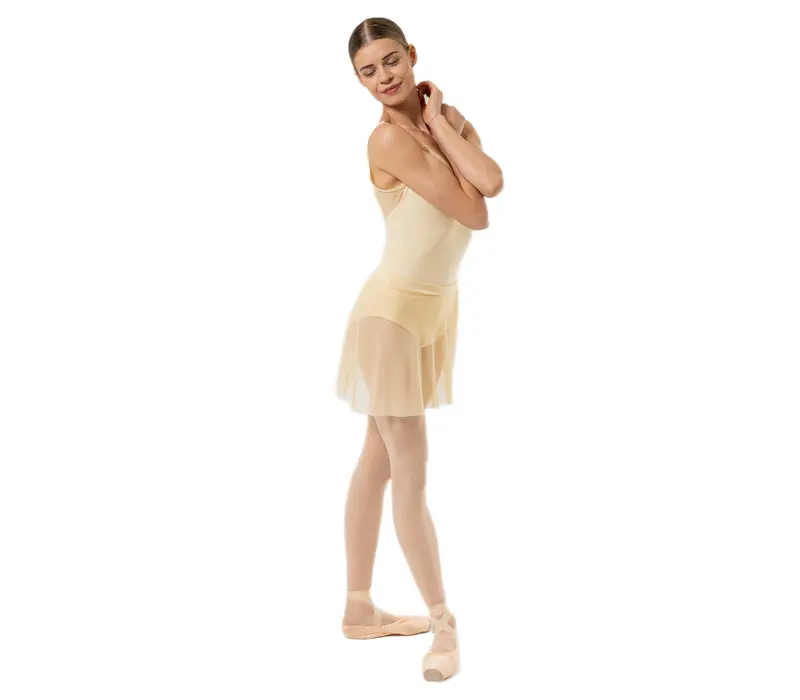 Capezio Sentimental Rock, Damenrock - Hellgelb - Butter Capezio