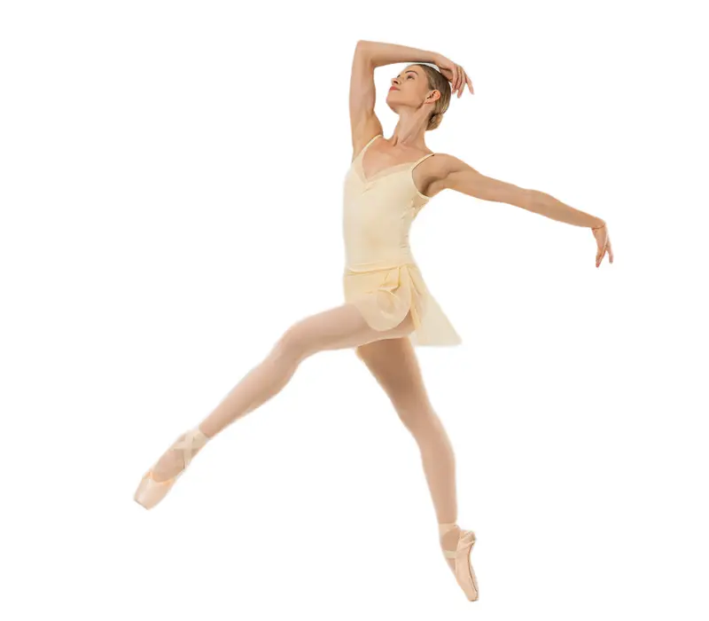 Capezio Sentimental Rock, Damenrock - Hellgelb - Butter Capezio