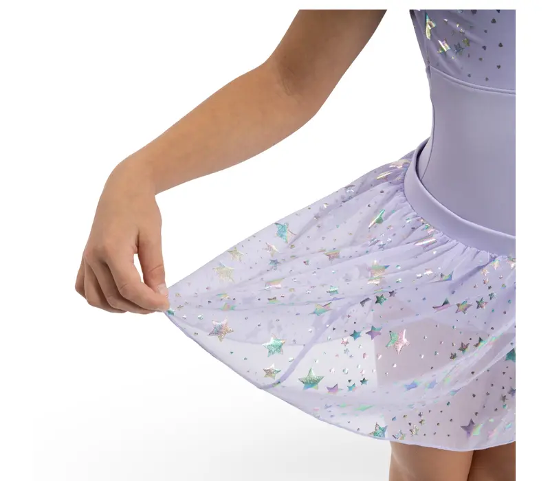 Capezio Star, Röckchen für Mädchen - Violett - lavender