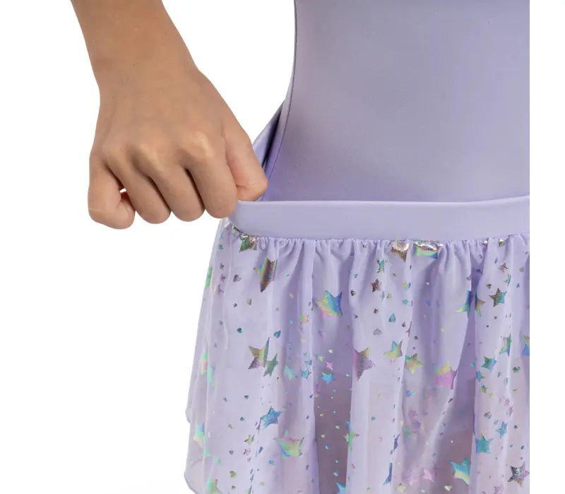 Capezio Star, Röckchen für Mädchen - Violett - lavender