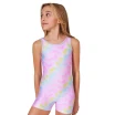 Capezio Shoreline Biketard, kurzes Ganztrikot für Mädchen Capezio Shoreline Biketard, kurzes Ganztrikot für Mädchen