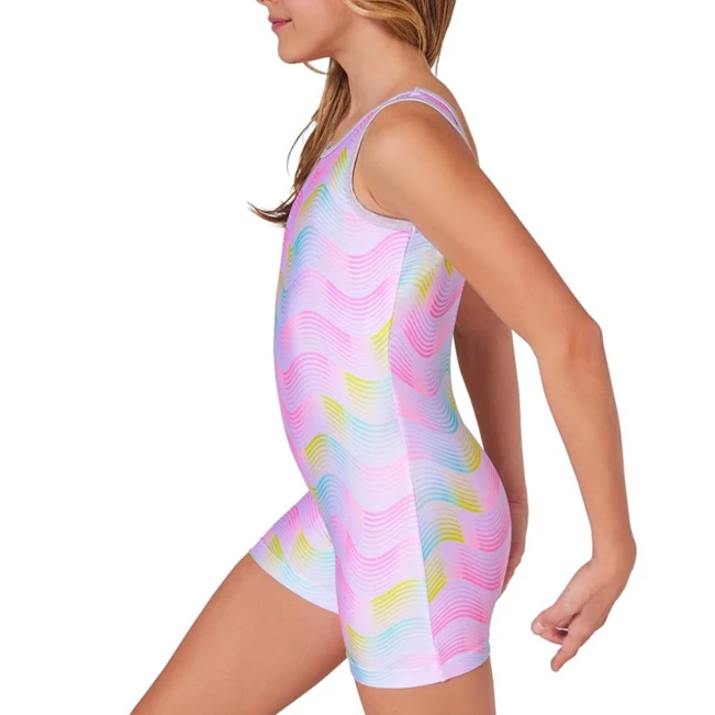 Capezio Shoreline Biketard, kurzes Ganztrikot für Mädchen Capezio Shoreline Biketard, kurzes Ganztrikot für Mädchen