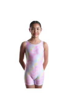 Capezio Shoreline Biketard, kurzes Ganztrikot für Mädchen