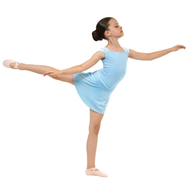 Capezio Simone skirt, Rock für Mädchen Capezio Simone skirt, Rock für Mädchen - Hellblau Capezio