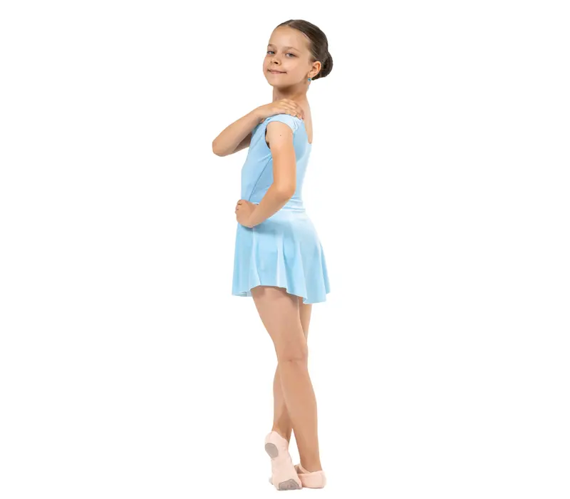 Capezio Simone skirt, Rock für Mädchen - Hellblau Capezio