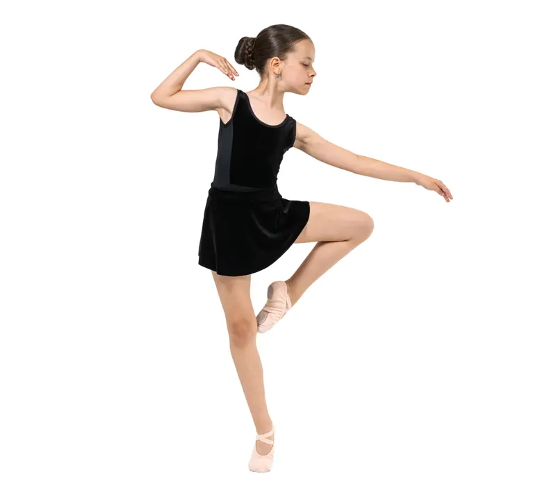 Capezio Simone skirt, Rock für Mädchen - Schwarz
