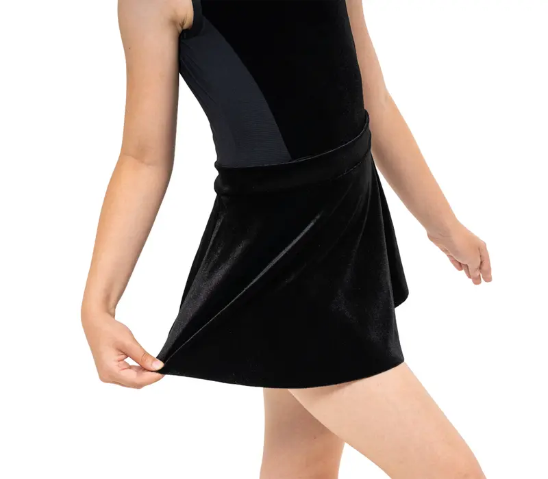 Capezio Simone skirt, Rock für Mädchen - Schwarz
