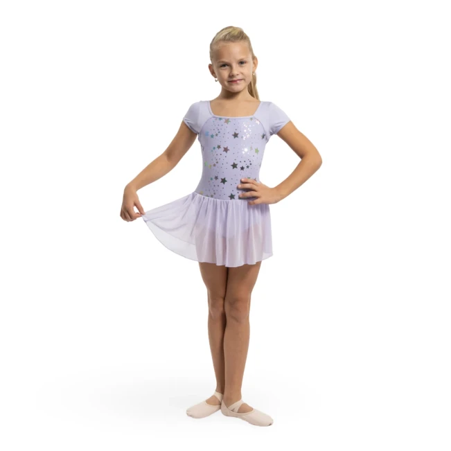 Capezio Star Struck, Trikot mit Röckchen - Violett lavender Capezio