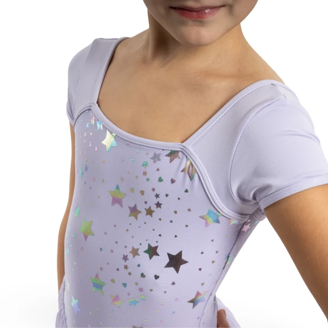 Capezio Star Struck, Trikot mit Röckchen - Violett lavender Capezio