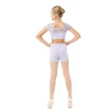 Capezio Star Cosmic Top, Crop-Top für Mädchen - Violett - lavender