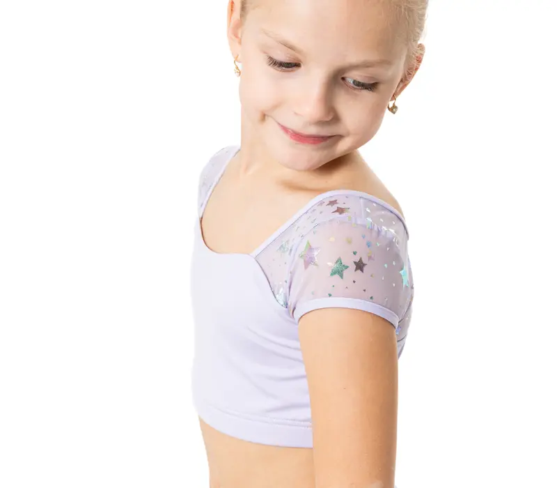 Bloch Alexia, Top für Mädchen - Violett - lavender